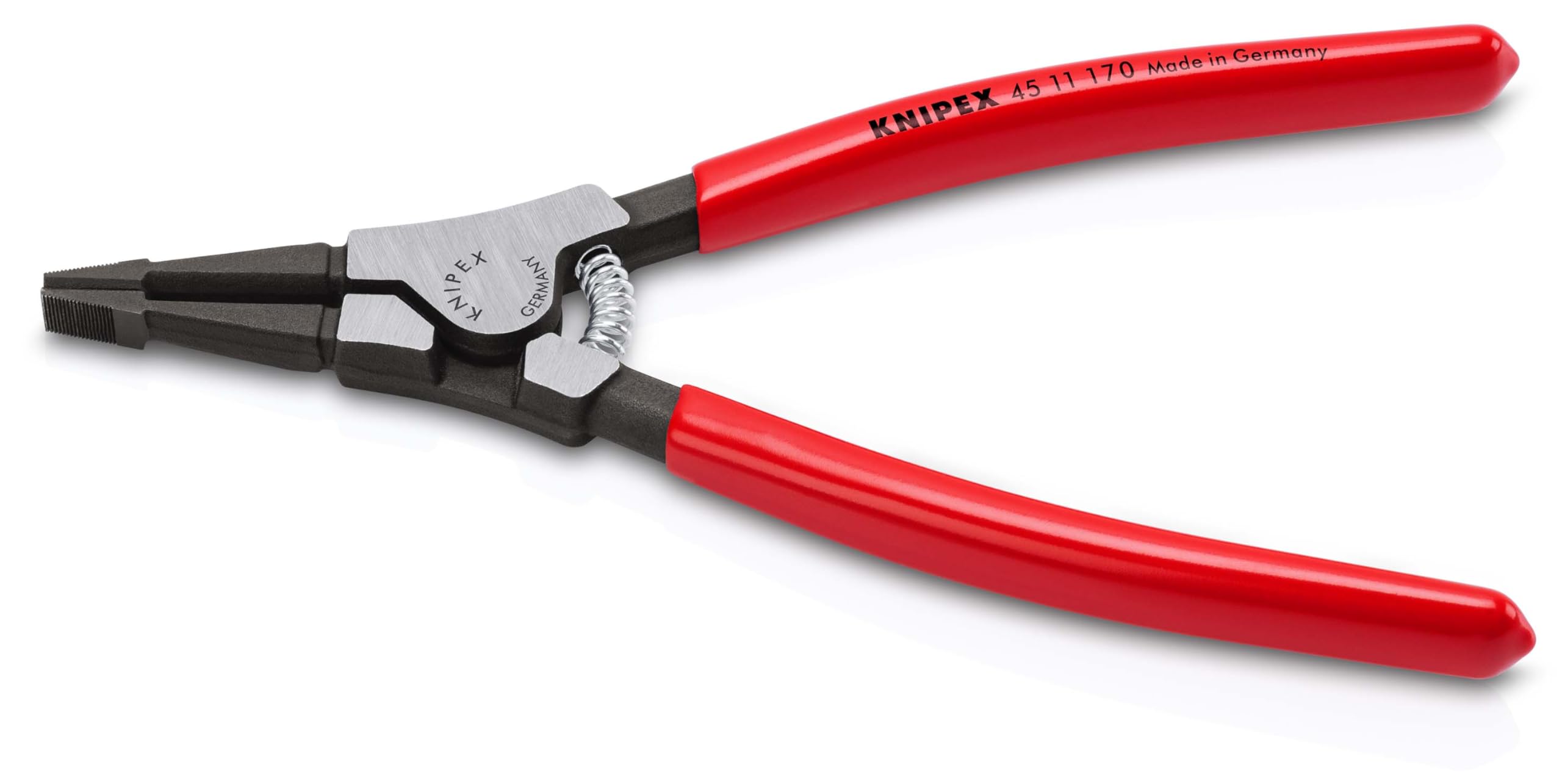 KNIPEX Pinza di montaggio per anelli elastici rivestiti in, 45 11 170 | (su alberi); resina sintetica 170 mm