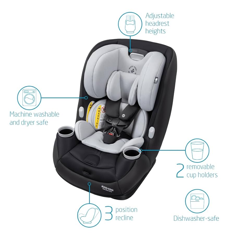 Amazon.com: Maxi-Cosi Pria All-in-One Convertible Car Seat