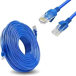 Cabos De Rede Patch Cord Rj45 Cat 6E 20m Cabo Internet 20 Metros Rj45 CAT 6E