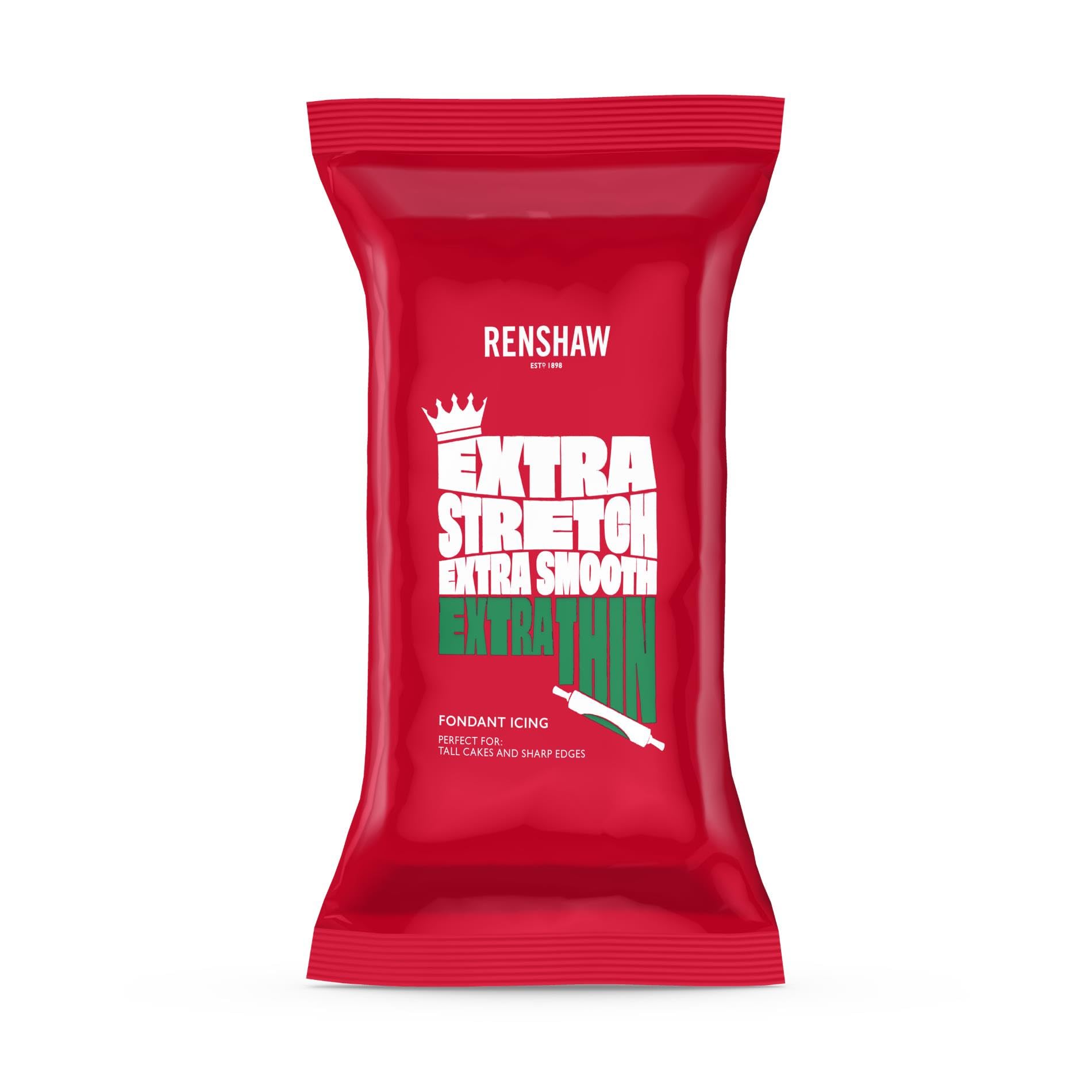 Renshaw Green Extra Ready To Roll Icing 1Kg