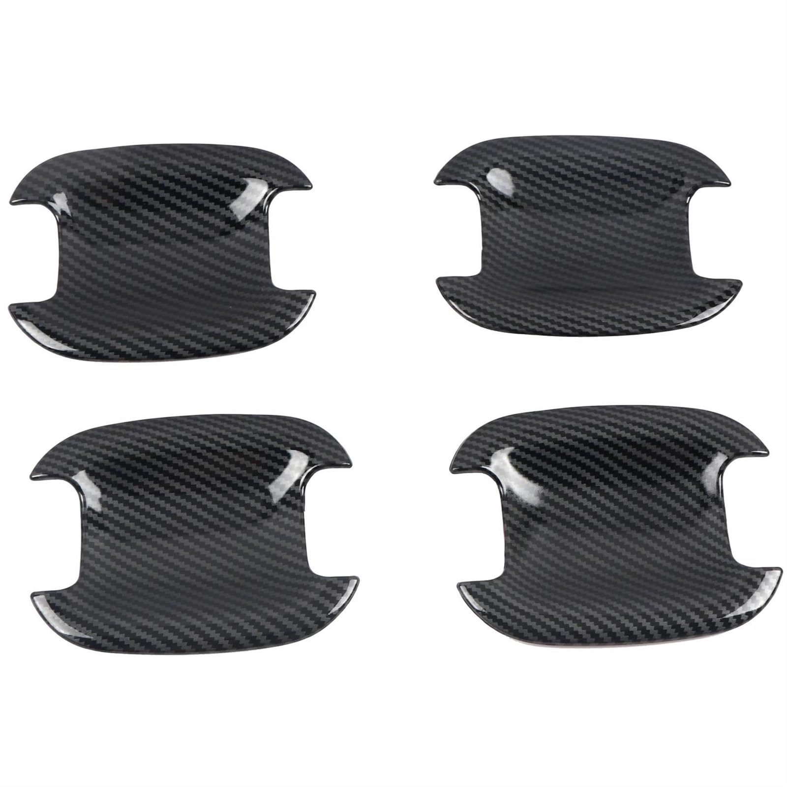 NOHEEU Car Accessories Exterior Door Side Handle Bowl Cup Cover Trim 4 Pack for Ford for Bronco Sport 2021 2022(Style 1)