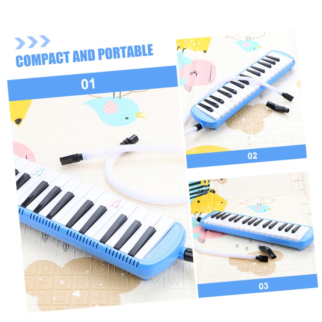 ULTECHNOVO Strumento Melodico Tasti per Principianti con Tubo Bocchino Corto Strumento Musicale Portatile per Facile Apprendimento e Riproduzione