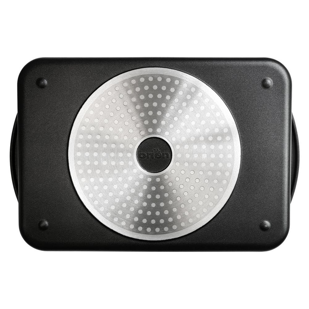 Grande, padella in granito, con coperchio in vetro, 6,2 l, 40 x 27,5 cm