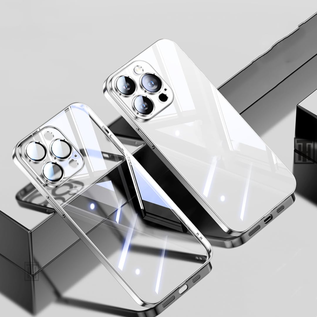 Coque iPhone 16 Pro antichoc argentée pour éviter les rayures sur l'objectif - 8