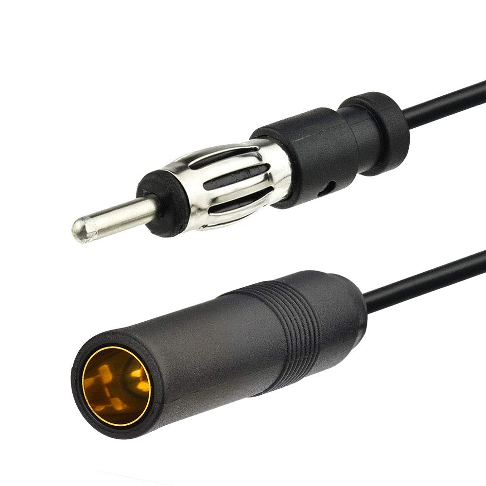 Amazon.co.jp: BINGFU 車の無線アンテナ延長ケーブル 1m 汎用 車FM AM