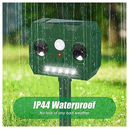 2025 Upgraded Solar Animal Repellant