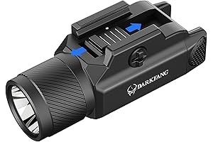 DARKFANG Ultra-Bright Pistol Light - Enhanced Tactical Illumination for Firearms