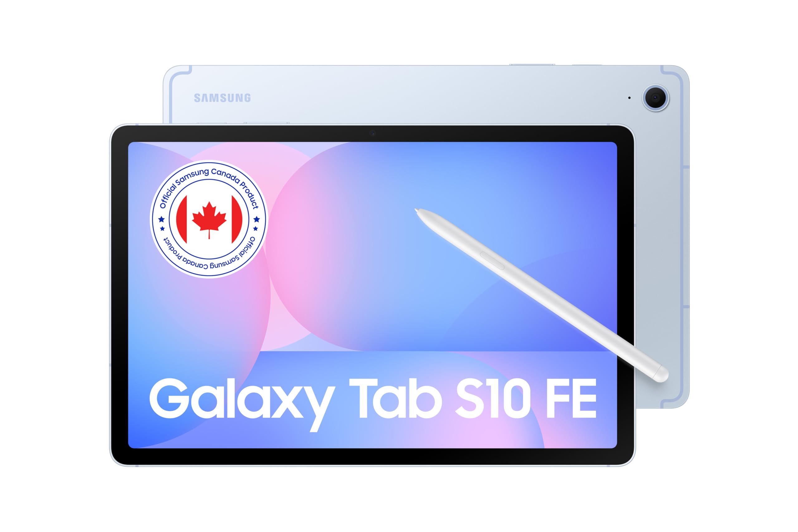 Samsung Galaxy Tab S10 FE Light Blue 128GB - AI Tablet, 10.9", 90Hz, 13MP Camera, IP68, S Pen Included (CAD Version & Warranty)
