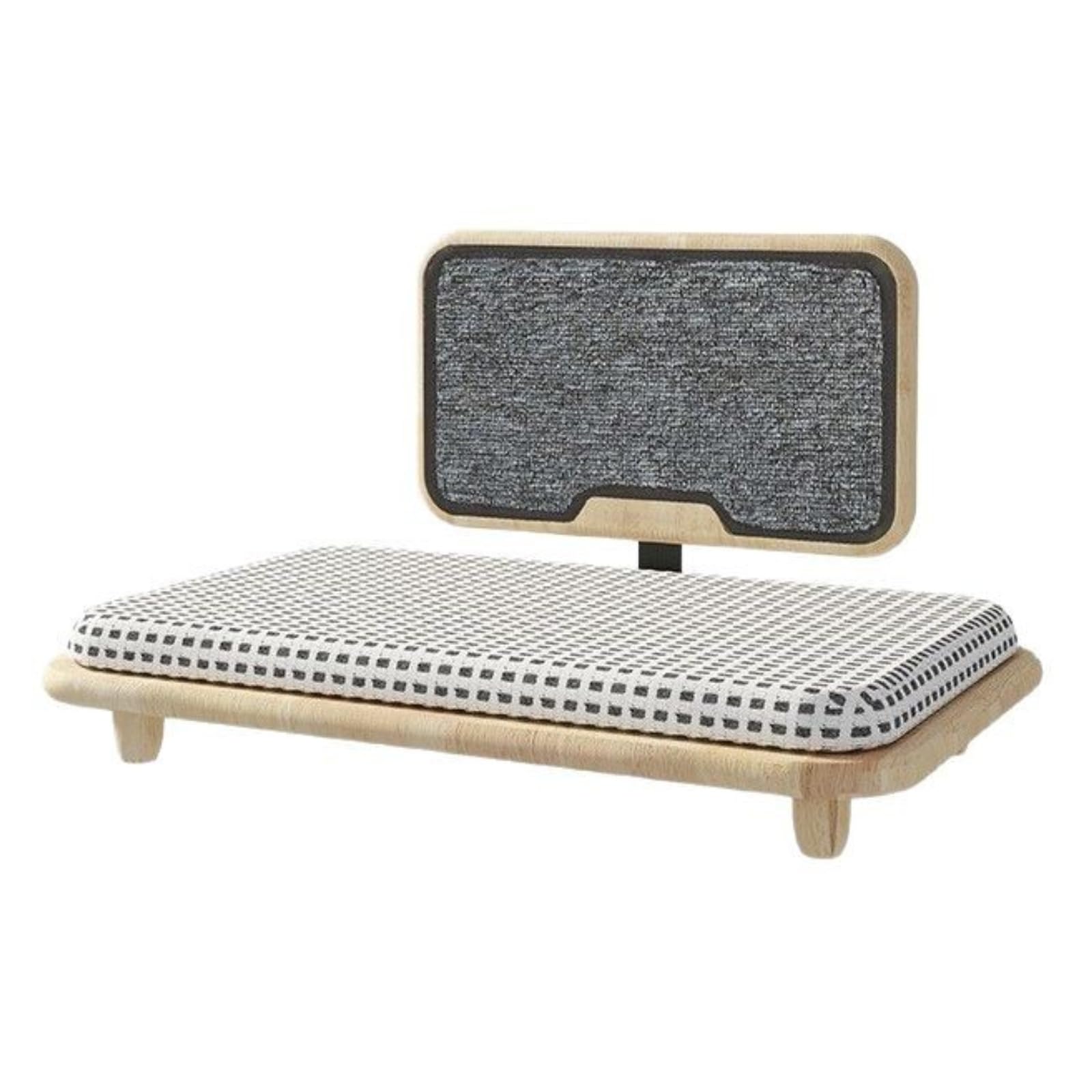 Cama con Rascador Compacta Mueble Resistente para s, Perros Pequeños, Dormitorio