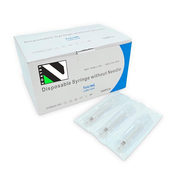 Buy 1ml Luer Lock Syringe, (without Needle),Sterile, Individually