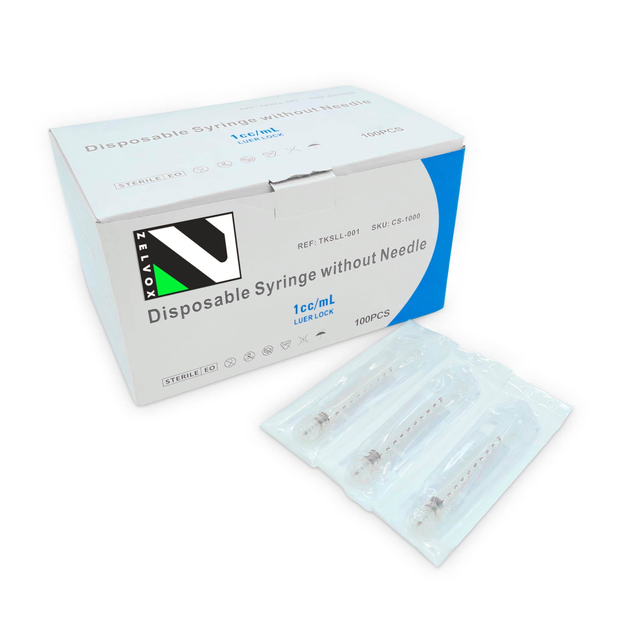 Buy 1ml Luer Lock Syringe, (without Needle),Sterile, Individually