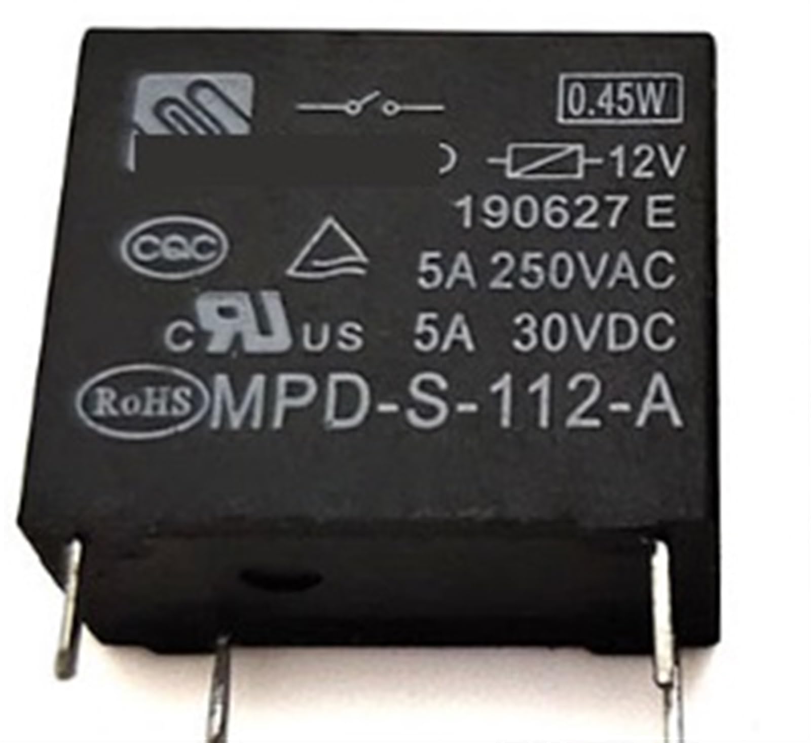 Relé de MPD-S-112-A para solucionar fallos de encendido en domótica 3