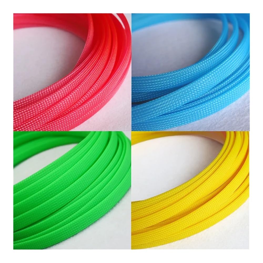 Rozszerzalna tuleja kablowa 5/10M PET 3~16 mm Ciasno...(Uv Blue,16MM-10METER)
