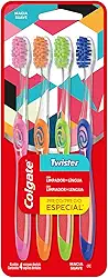 Escova de Dente Colgate Twister 4 unid Preço Especial