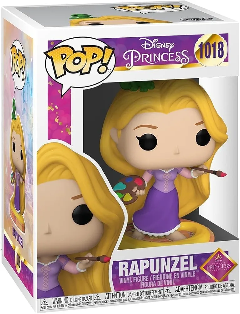 Funko Pop Disney: Ultimate Princess - Rapunzel - Disney Princesses - Collectible Vinyl Figure - Gift Idea - Official Products - Toys for Kids and Adults - Movies Fans : Amazon.fr: Jeux et Jouets