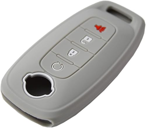 Miniatura 6 de Funda protectora para llavero inteligente de goma de silicona para Nissan Rogue Pathfinder X-trail 2023 2024 285E3-7LA6A