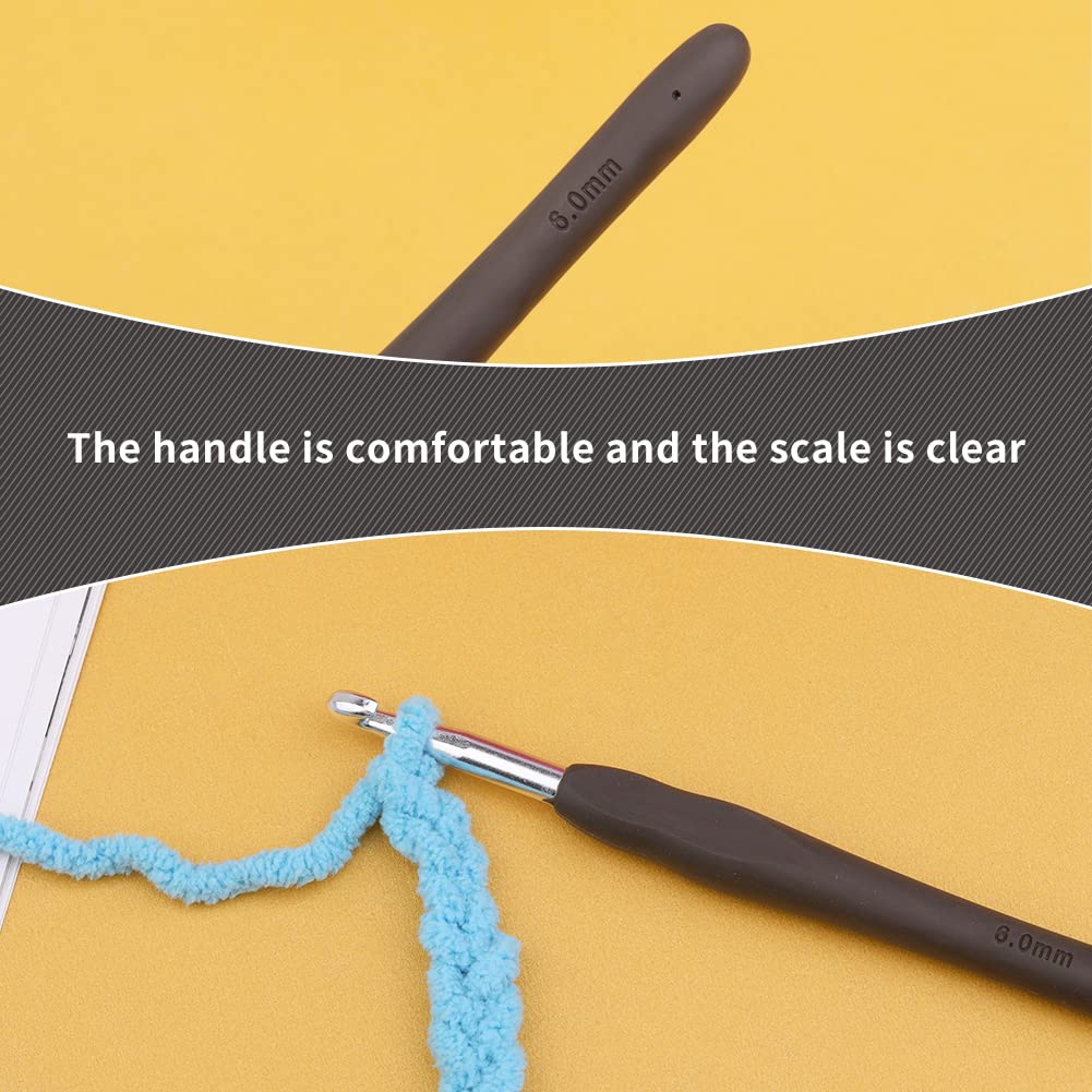 Ergonomic Crochet Hooks - Arthritis Friendly -5 Ergonomic Crochet Hooks - Arthritis Friendly -5