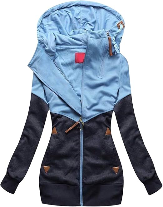 Longline zip through hoodie womens Clearance