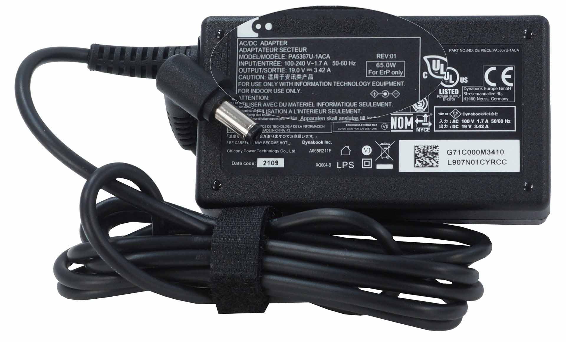 Amazon.co.jp: ノートパソコンACアダプター充電器互換用 東芝/TOSHIBA