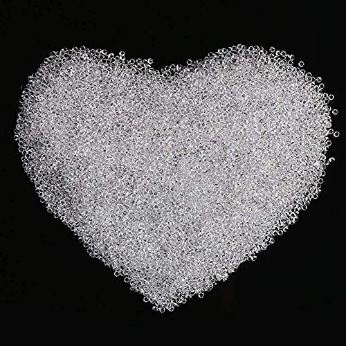 30000 Scatter Confetti Crystals Acrylic 4.5mm Diamonds Rhinestones for Table Centerpiece Wedding Anniversary Bridal Shower Decorations Vase Beads - Image 4