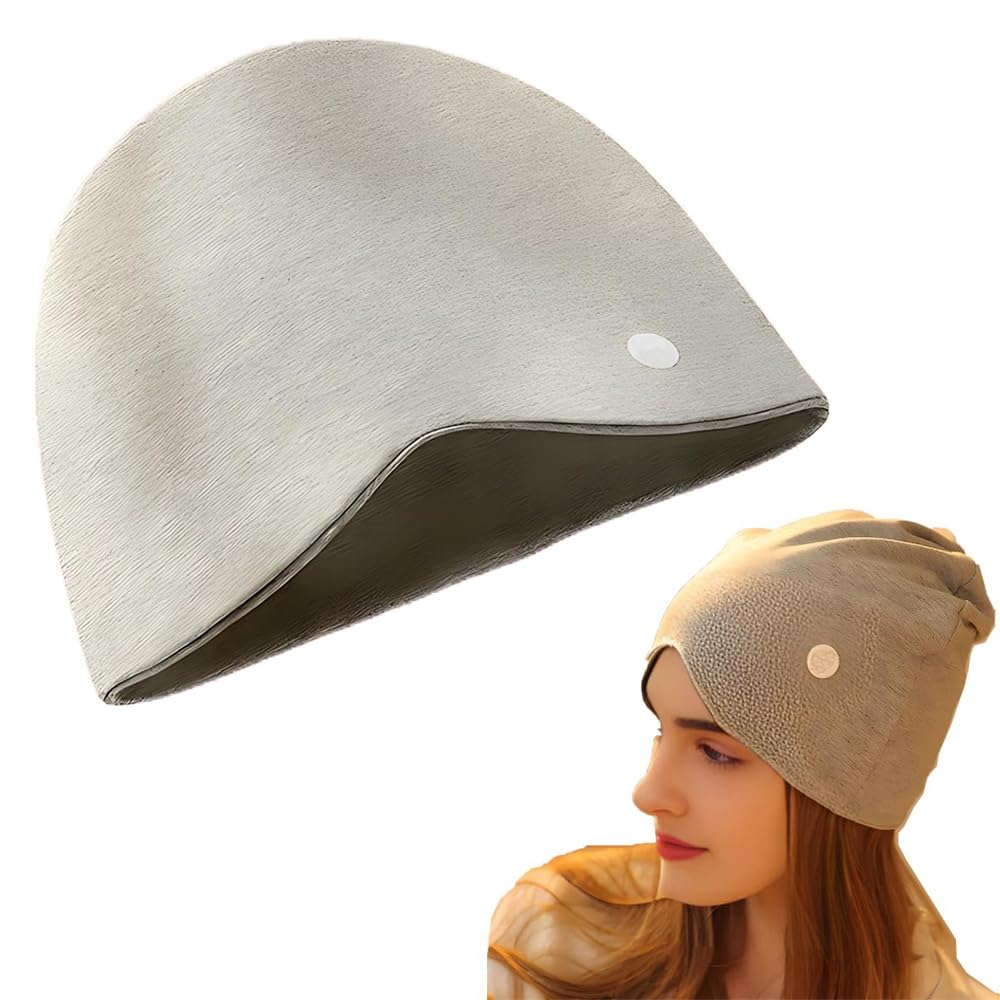 Multifunctional Hat for Men & Women, 2-in-1 Sleep Cap & Skull Cap, Stretchy Helmet Liner, Summer Night Cap, Comfortable & Reusable Headwear for Running, Yoga, Sports