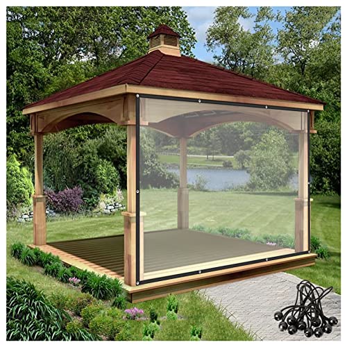 Panneaux extérieurs transparents bâche PVC indéchirable œillets