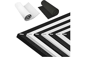 Zzrywuty 10mm EVA Foam Sheets for Crafts, Cosplay