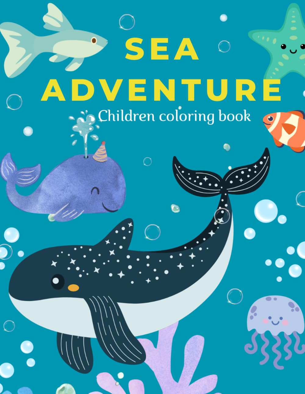 SEA ADVENTURE: KIDS COLORING BOOK