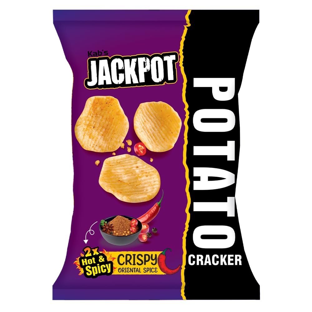 Kab's Jackpot Potato Cracker 60g