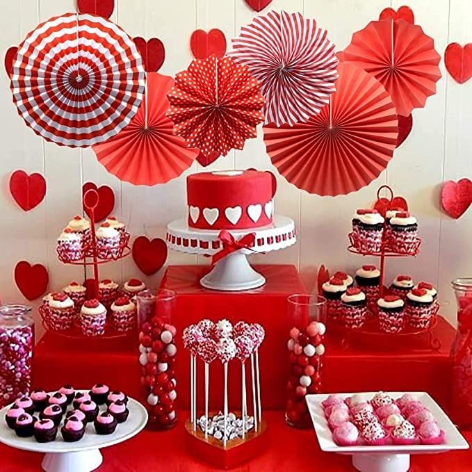 Buy The_Manifest Paper Fan Decoration for Birthday Decorations Items