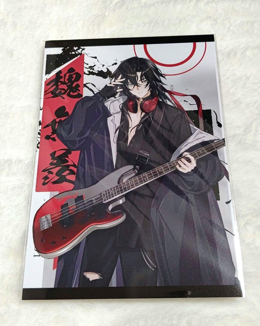 魔道祖師　非売品　ポストカード 魔道祖師公式通販】魔道祖師 箔押し風ポストカード(ブラインド