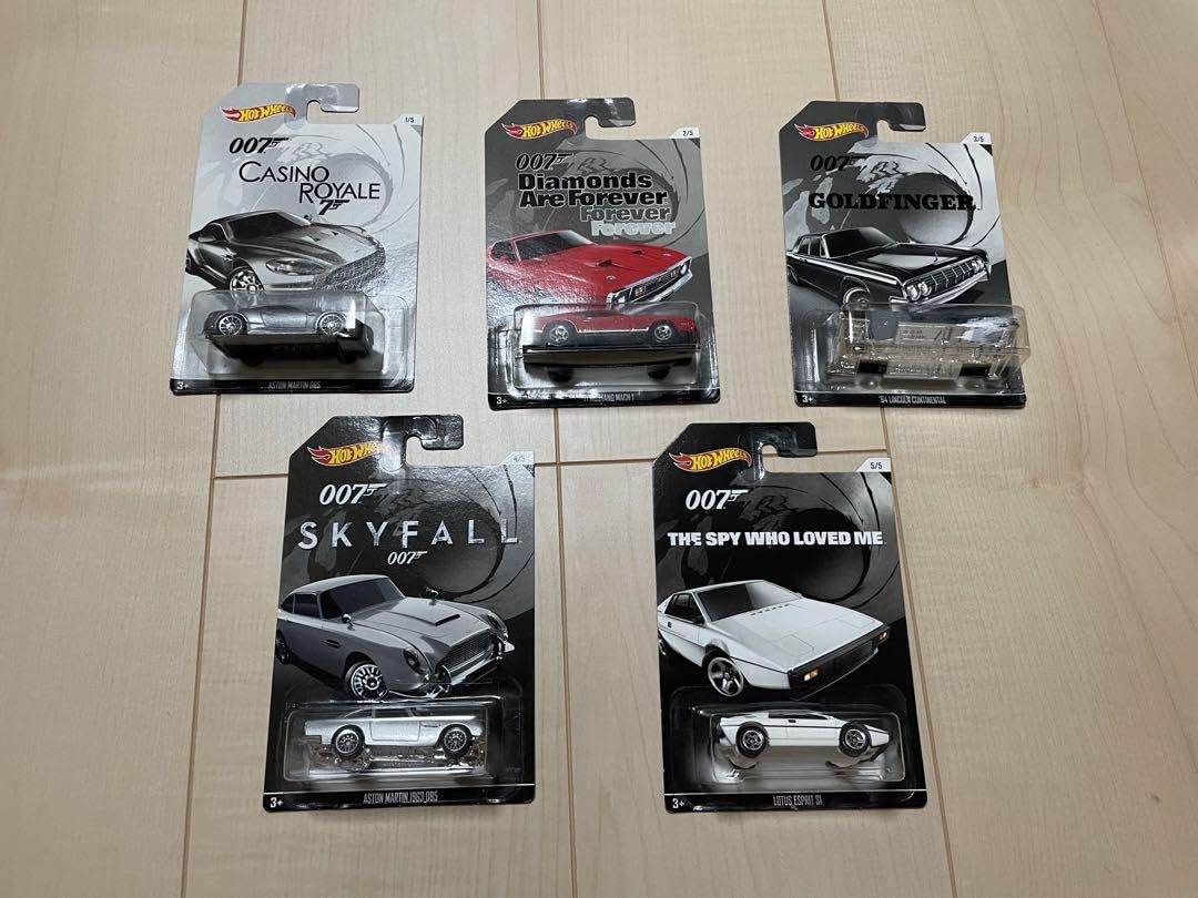 ホットウィール　007 セット ホットウィール 1/64 007 ジェームス・ボンド コレクション （5