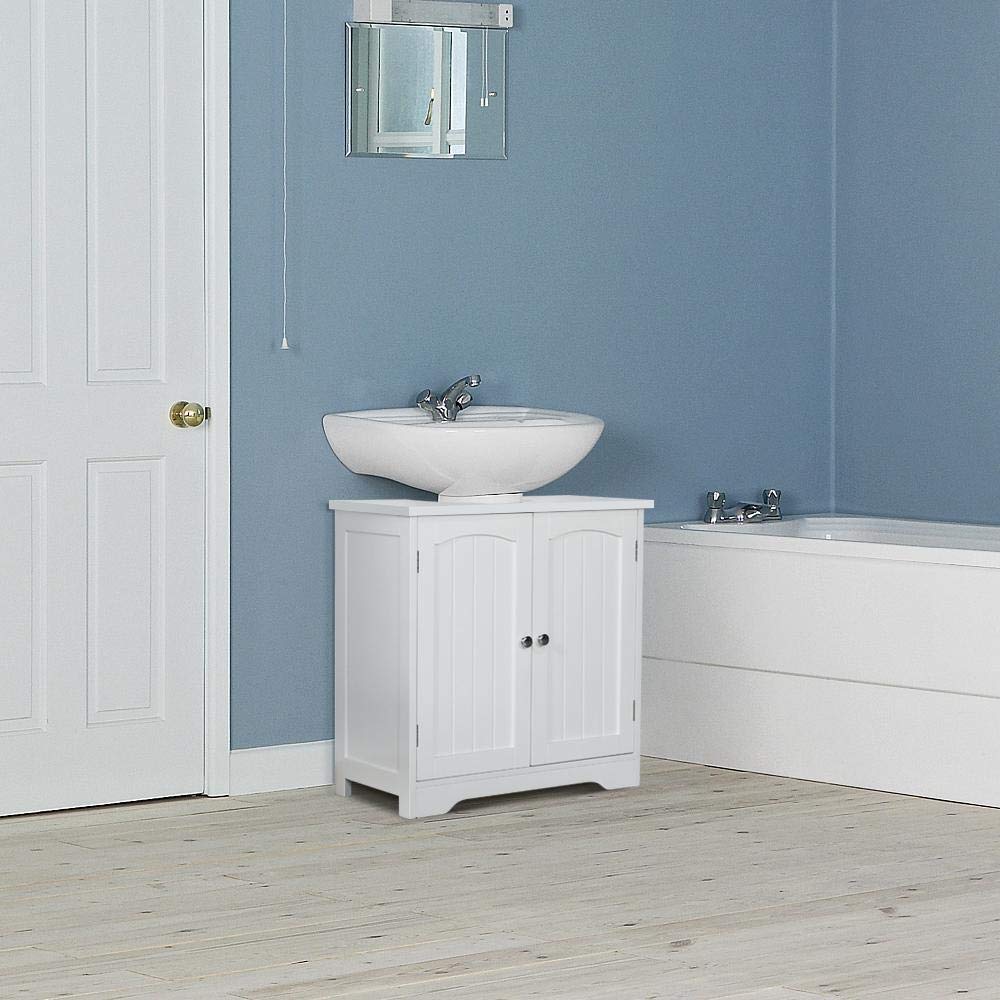 Buy Yaheetech Bathroom Under Sink Freestanding Cloakroom