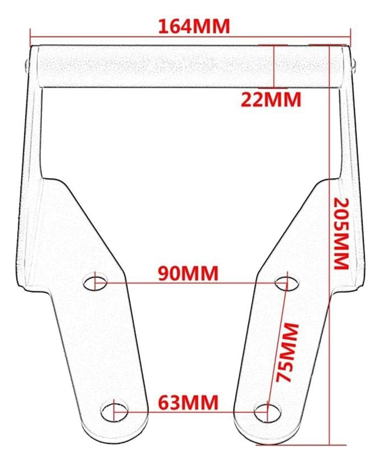 Support de Navigation pour Moto pour Kawasaki pour Versys 300 X250 X300 2017-2023 Support De Plaque Navigation GPS Téléphone Barre Transversale D'extension Moto