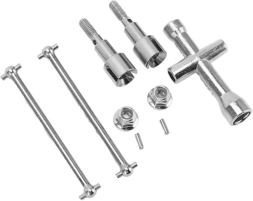 Miniatura 2 de Eje de transmisión trasero RC, eje de transmisión RC de acero de alta dureza para SCY 16101 16102 16103 16201PRO 116 RC Car