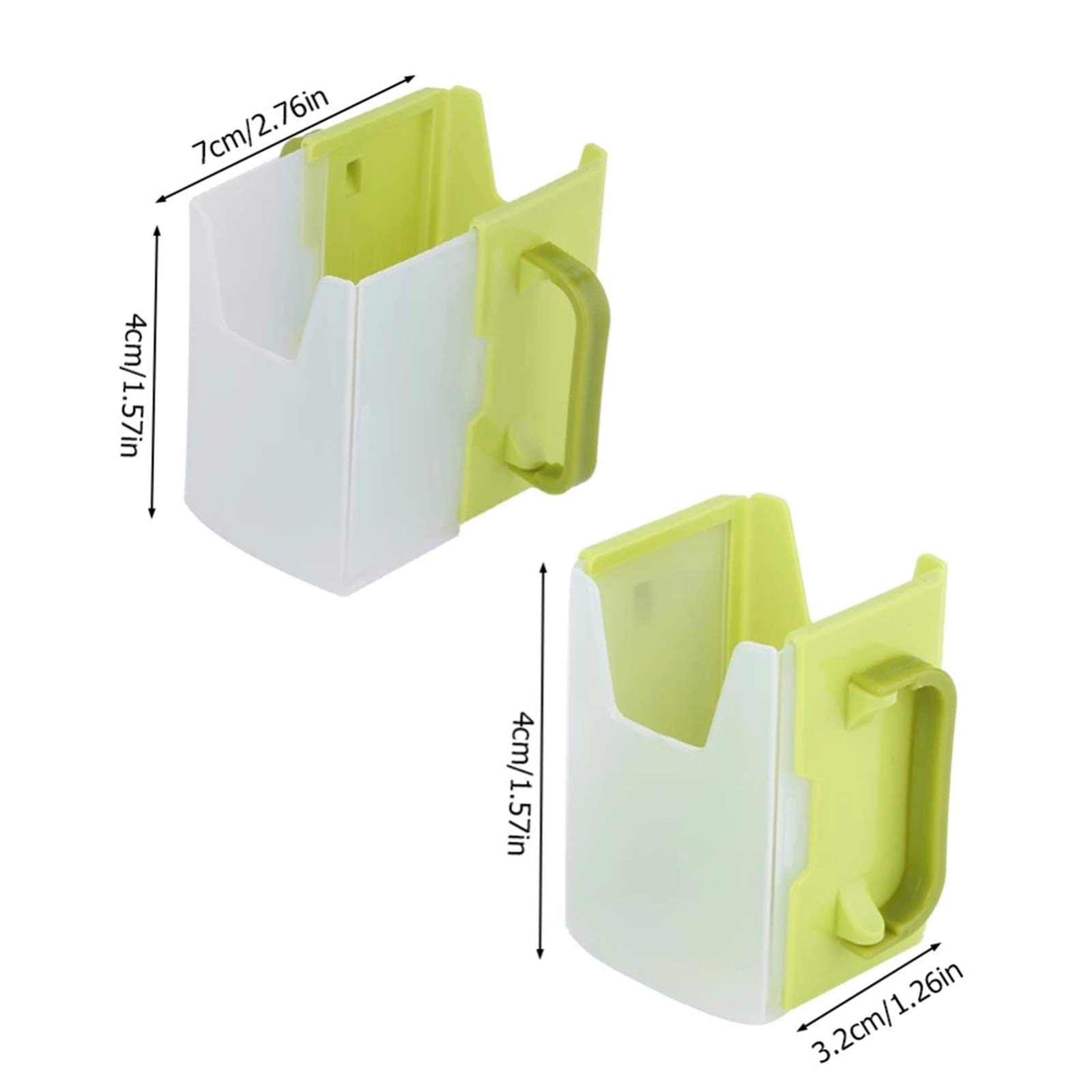 Amazon.co.jp: 2パック調節可能なジュースボックスホルダー、ハンドル