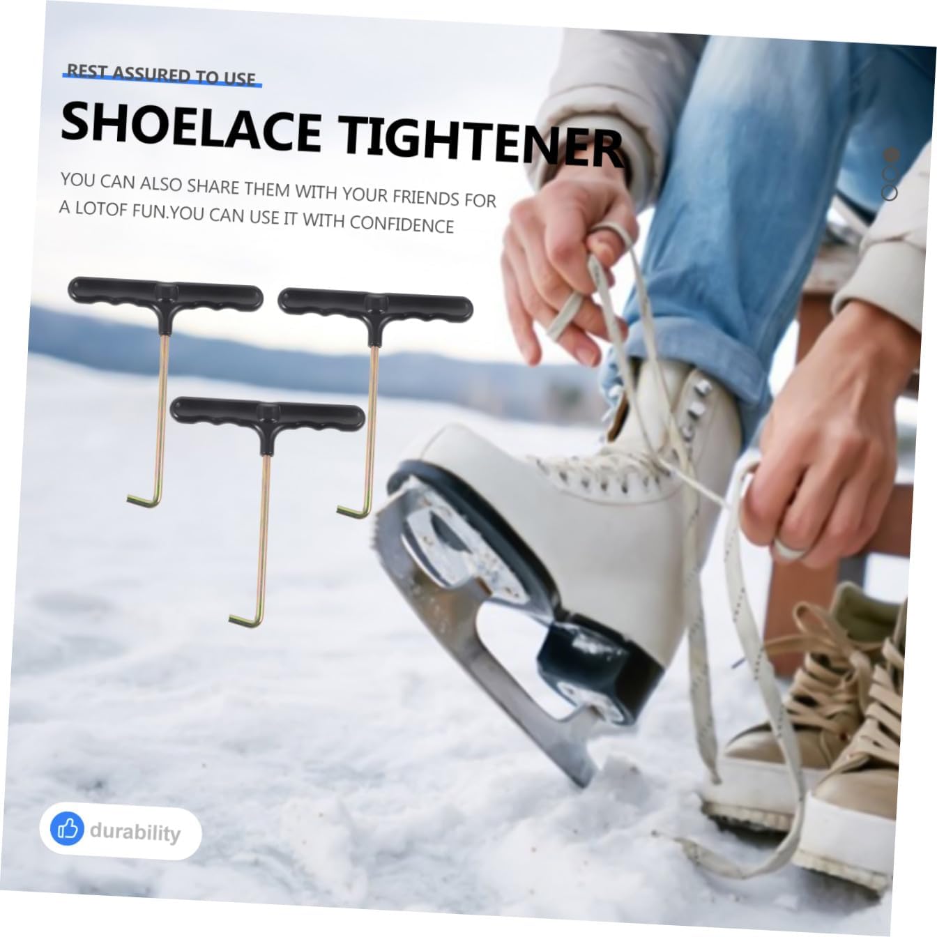 3pcs Shoe Accessories for Sneakers Boot Shoe Laces Men Portable Shoelace Tighteners Shoelace Pullers Lace Pulling Tool