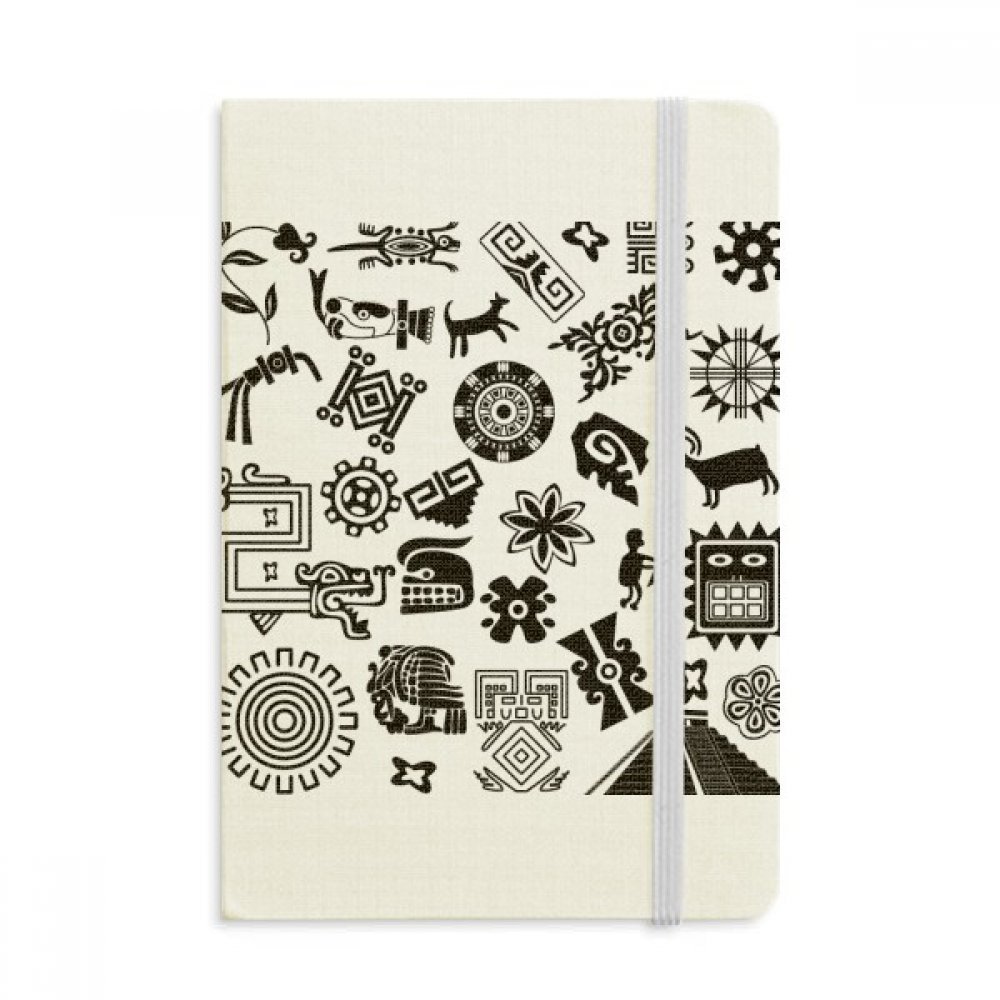 Carnet Égypte ancienne couverture rigide tissu journal classique A5 multicolore - 5