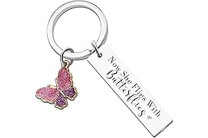 Memorial Keychain For Loss Of Daughter, Unique Sympathy Gift Thoughtful Bereavement Gifts...