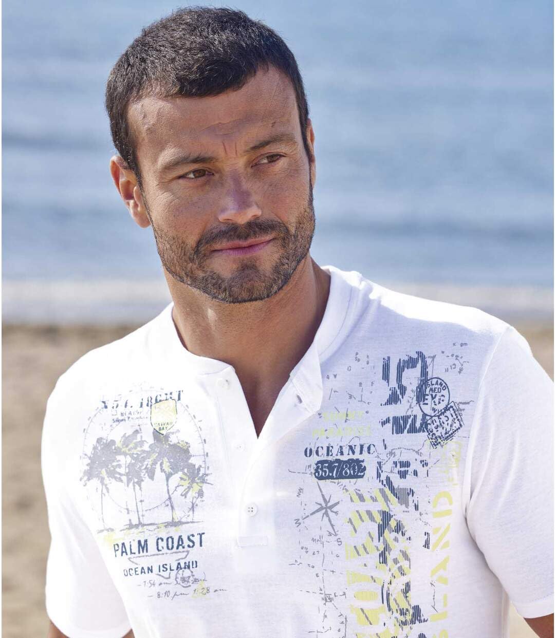 ATLAS FOR MEN - Lote de 5 Camisetas de Manga Corta para Hombre - Disponible en Tallas Grandes de la M a la 5XL