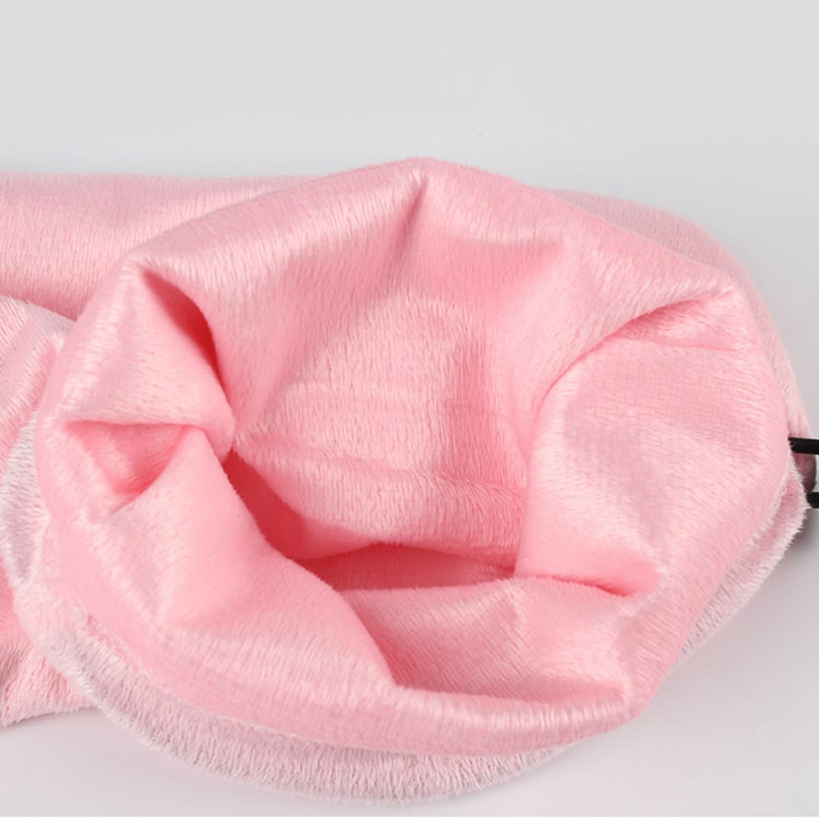 Didiseaon 6 Pares Set de Guantes y Cubre Pies para Parafina Felpa Rosa