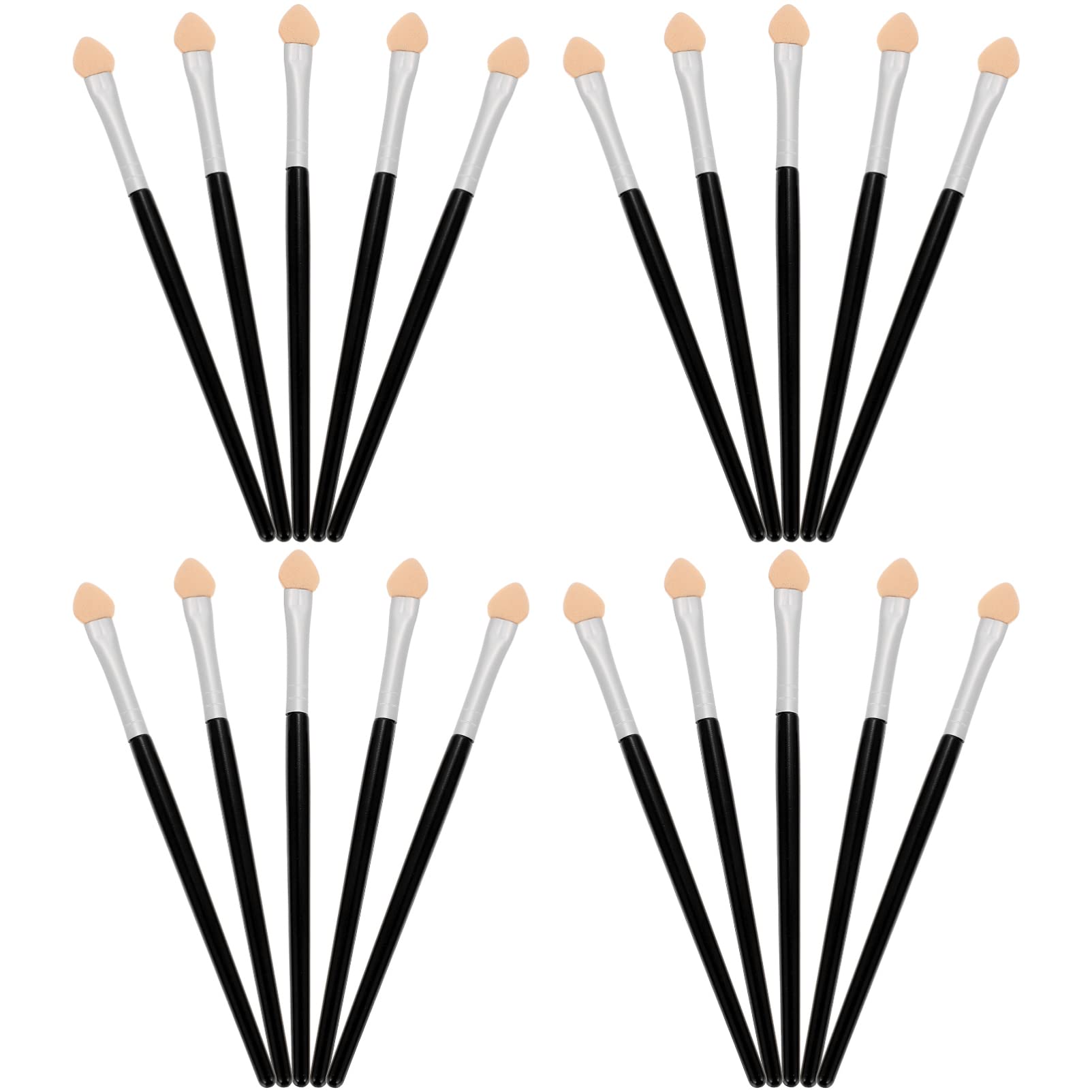 Art Sponges Foam Sponge Wood Handle Paint Brush Set Paint Foam Sponge Brush Set Painting Tools Brush Set Lightweight 20pcs Painting Sponge