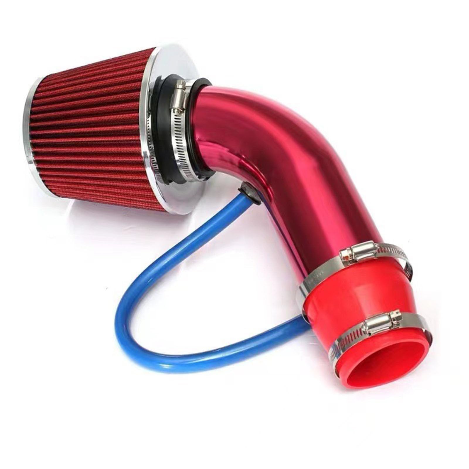 Cold Air Intake System,for Nissan GTR X Trial Quest Patrol 76mm Aluminum Kit With Mushroom Head Filter Designed For Engine Optimization,B