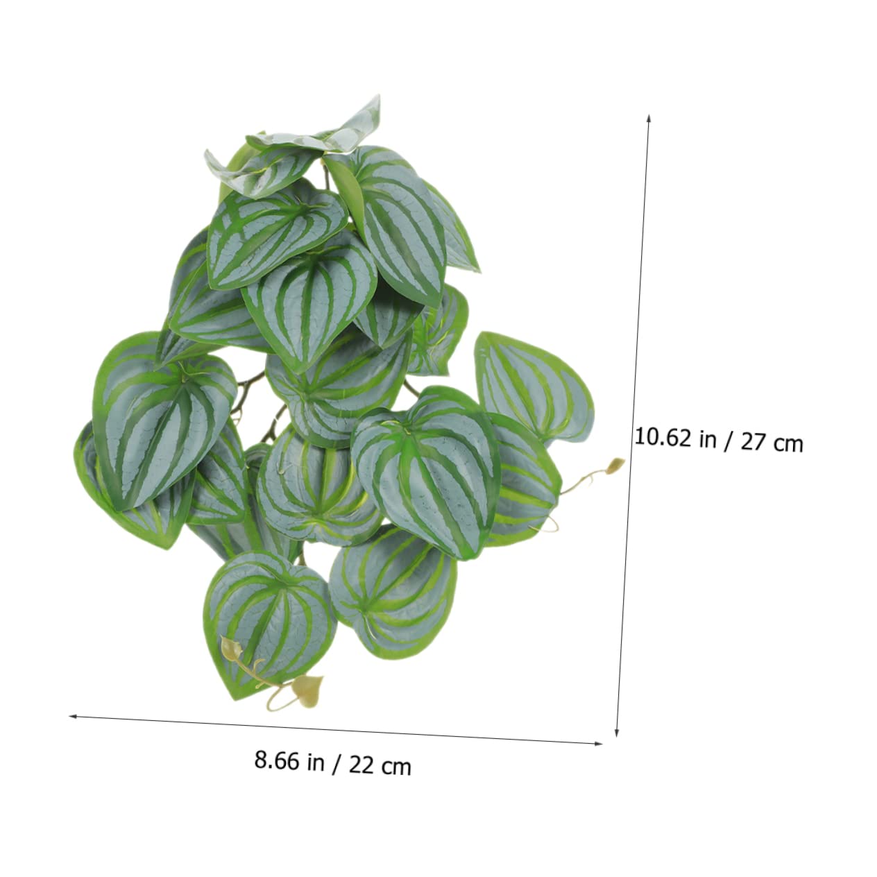 HOLIDYOYO Hanging Reptile Tank Decor Flexible Plant Reptiles Fake Aquarium Plants for Enclosures