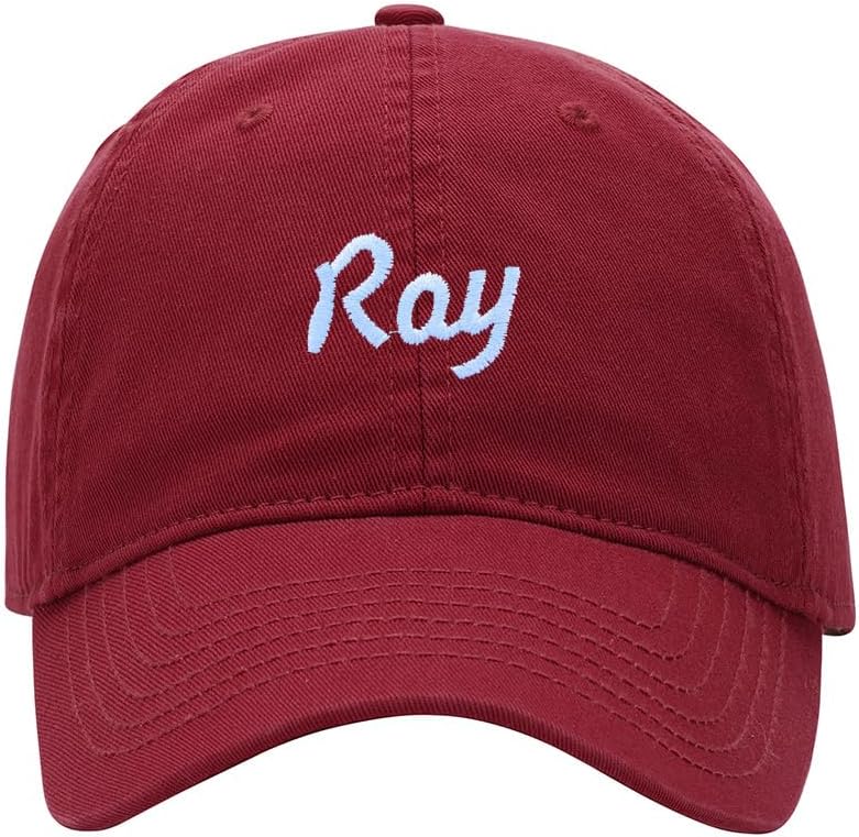 Baseball Cap Men Name Ray Gift Embroidered Washed Cotton Dad Hat Baseball Caps