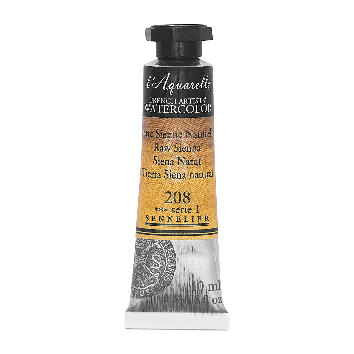 Sennelier Watercolour 10Ml Tube S1 - Raw Sienna (208)
