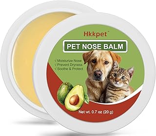 Hkkpet Avocado Dog Nose & Paws Balm for Dry Nose,Dog Cream for Paws and Nose,Natural & Organic Plant Based,Protects & Repa...