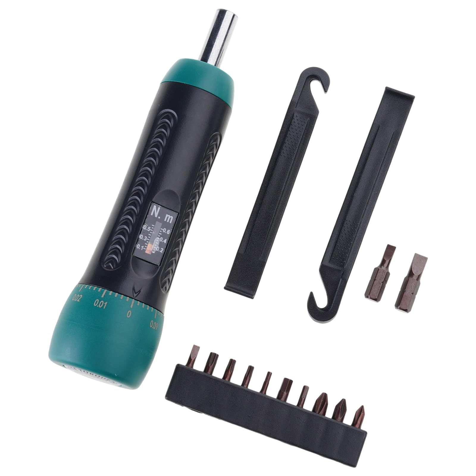 Msioytog 6Nm Upgraded Torqued Screwdriver 1/4" Drives Screwdriver Manual Torqued Wrench Carbon Steel Constructions