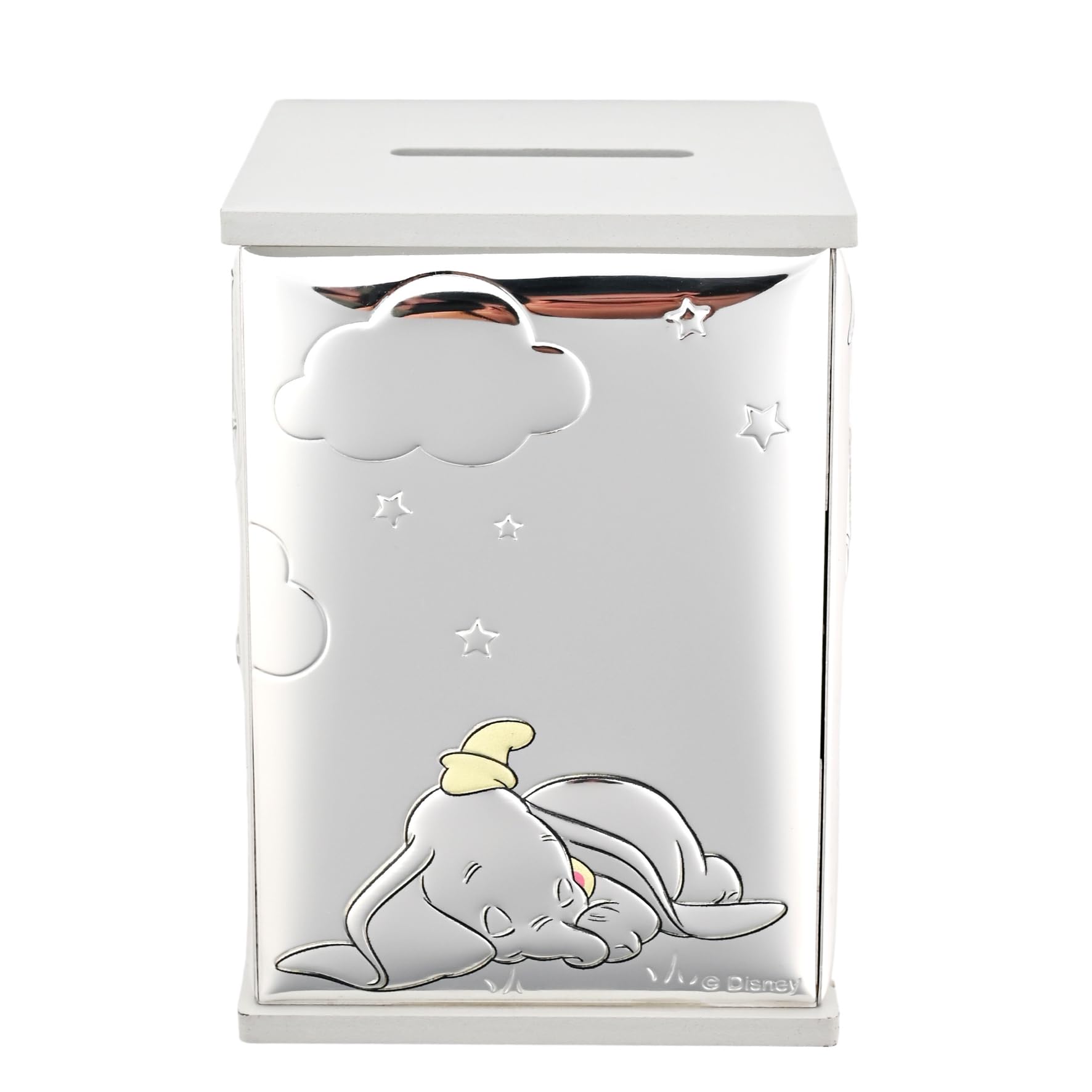 Disney, Dumbo, Real Silver Plated Money Savings Box, Made in Italy, Officially Licensed Disney Merchandise - Image 3