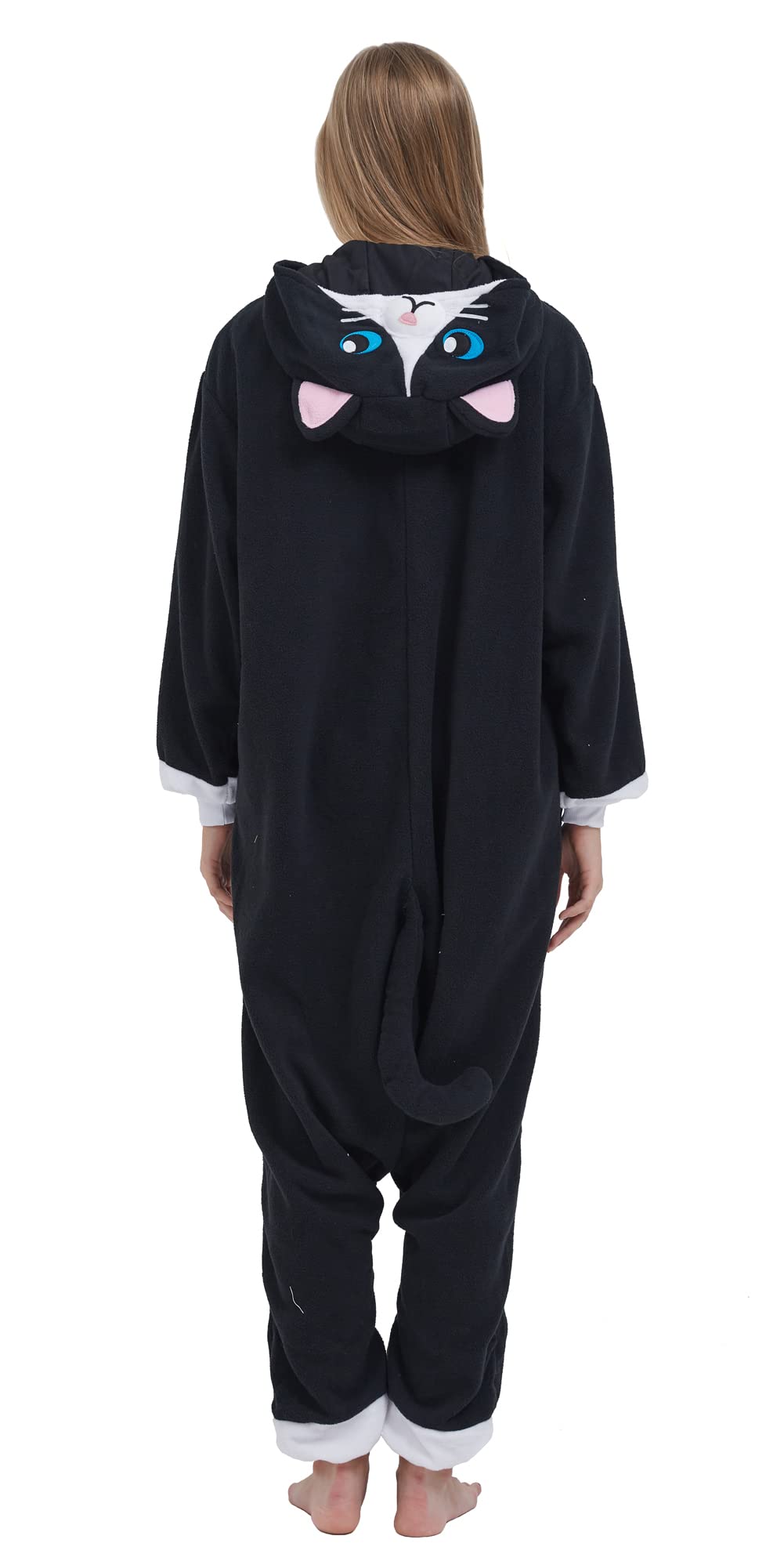 DELEY Unisex Axolotl Tutina Adulto Costume di Halloween Anime Axolotl Cosplay Pigiama Caldo degli Indumenti da Notte Homewear